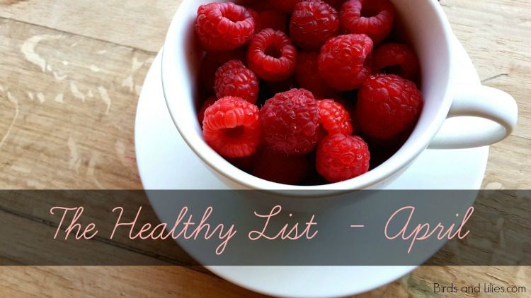 The Healthy List - April