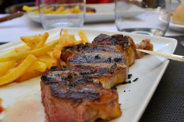 Steak in Logrono