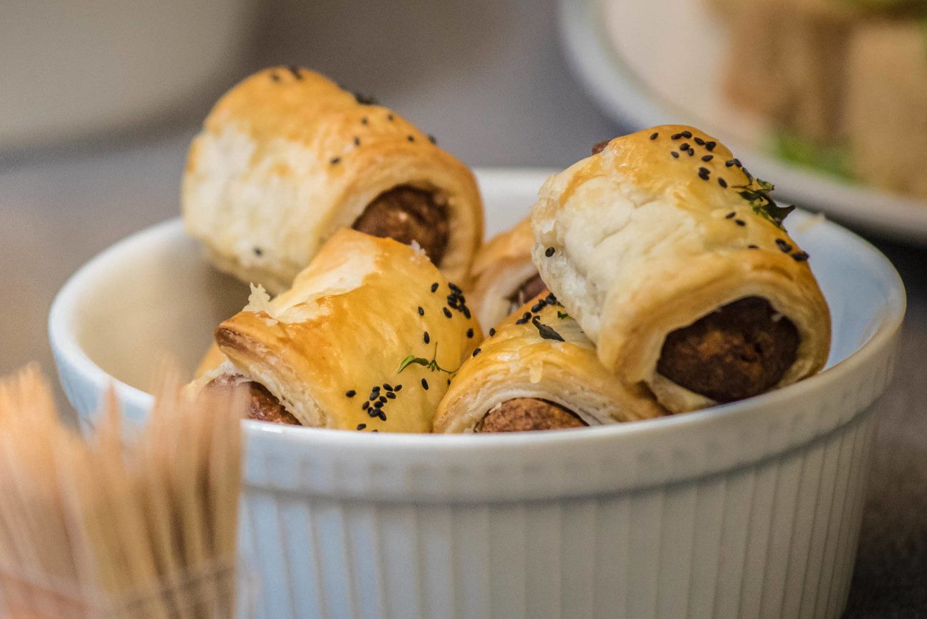 quorn homemade sausage rolls