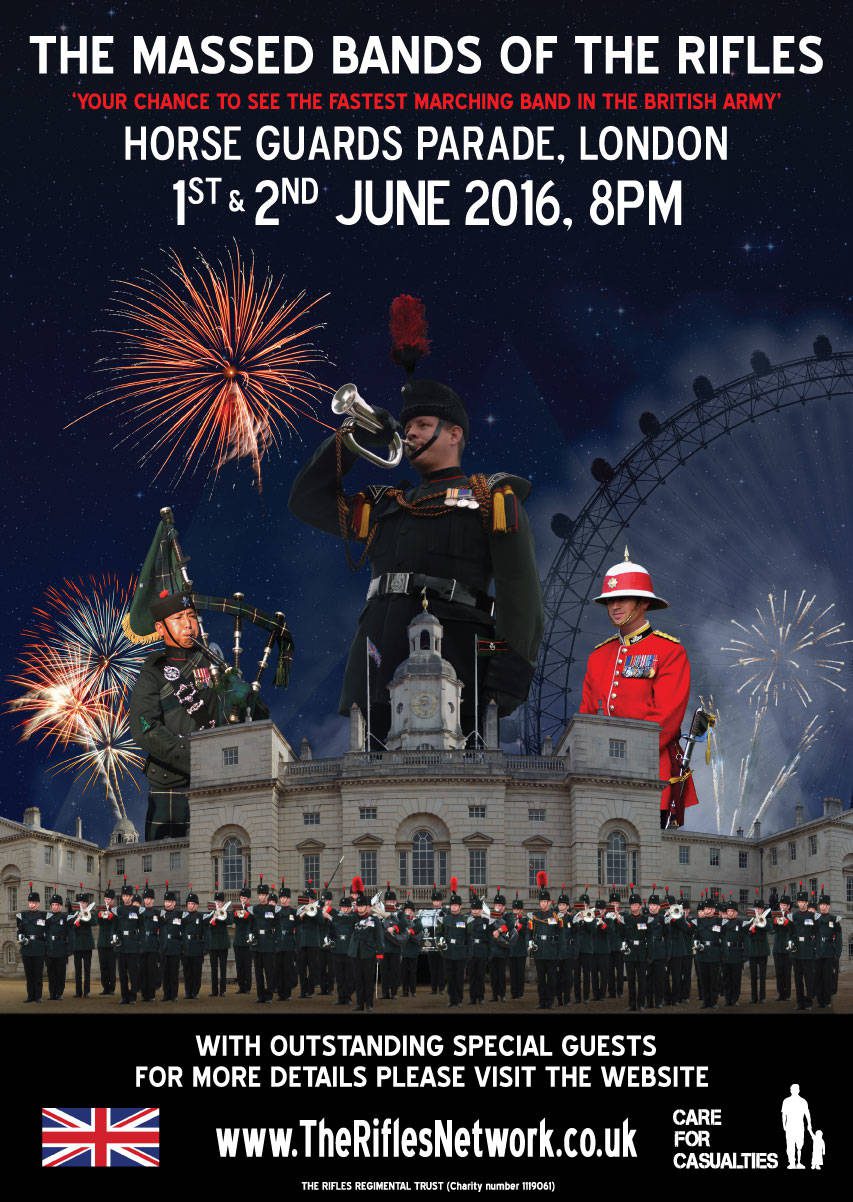 Win tickets to The Rifles Horse Guards