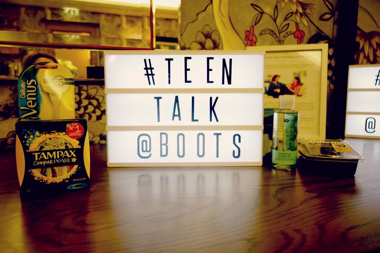 teen talk at boots