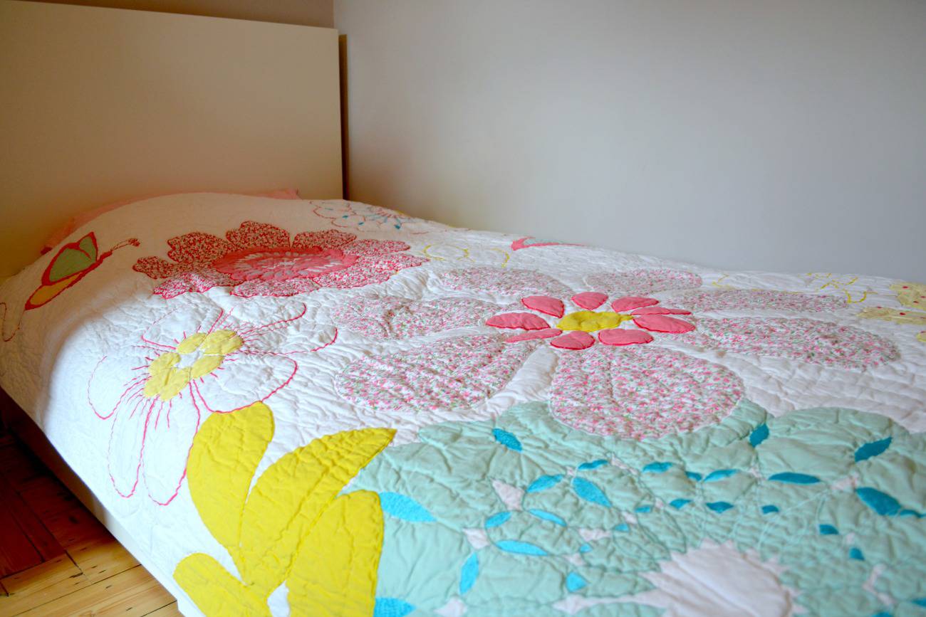 ollie and leila floral quilt