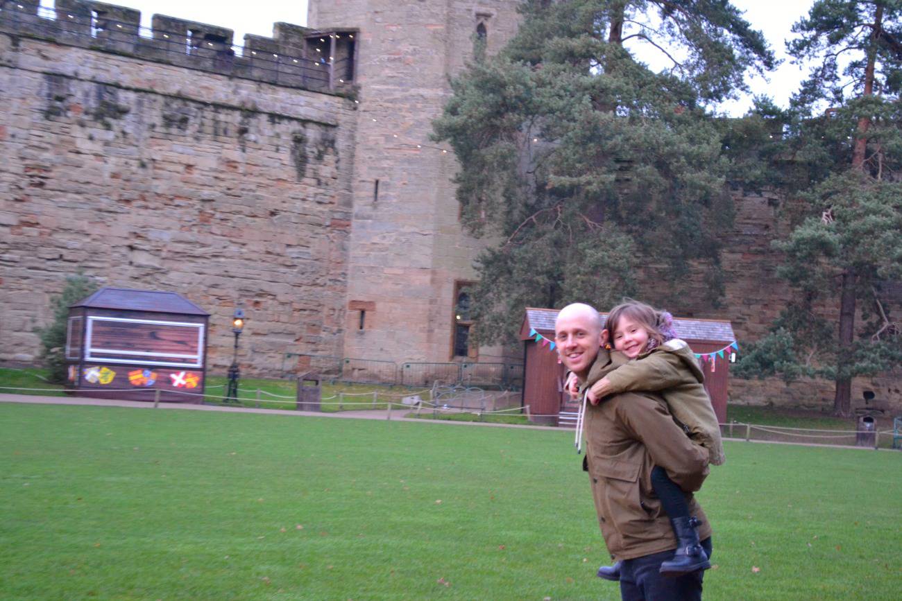 Warwick Castle at Christmastime