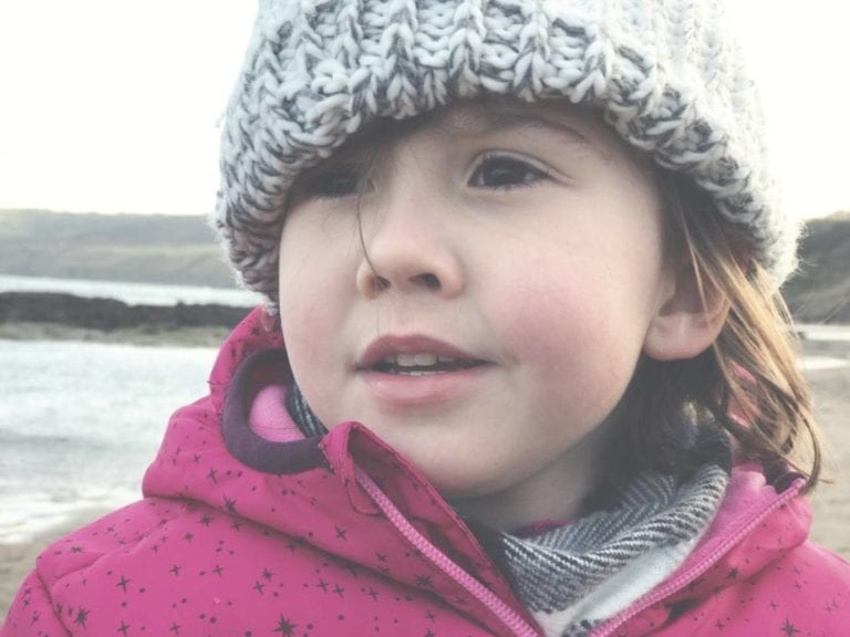 Ava as she is turning five
