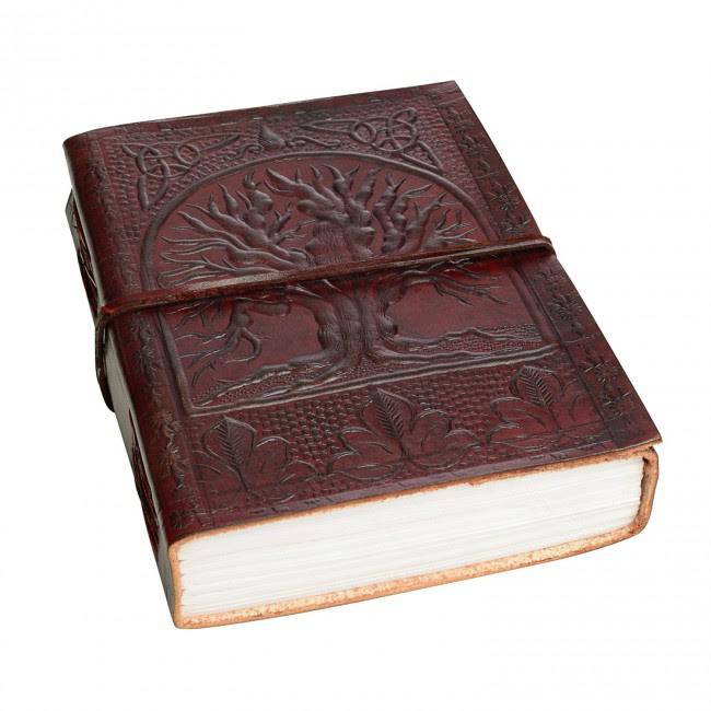 Win an Indra Celtic Tree Of Life Leather Journal from Paper High | A Giveaway