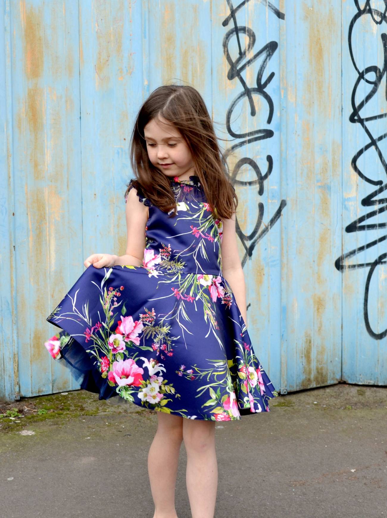 Spinning into Spring, With David Charles Luxury Girls Dresses