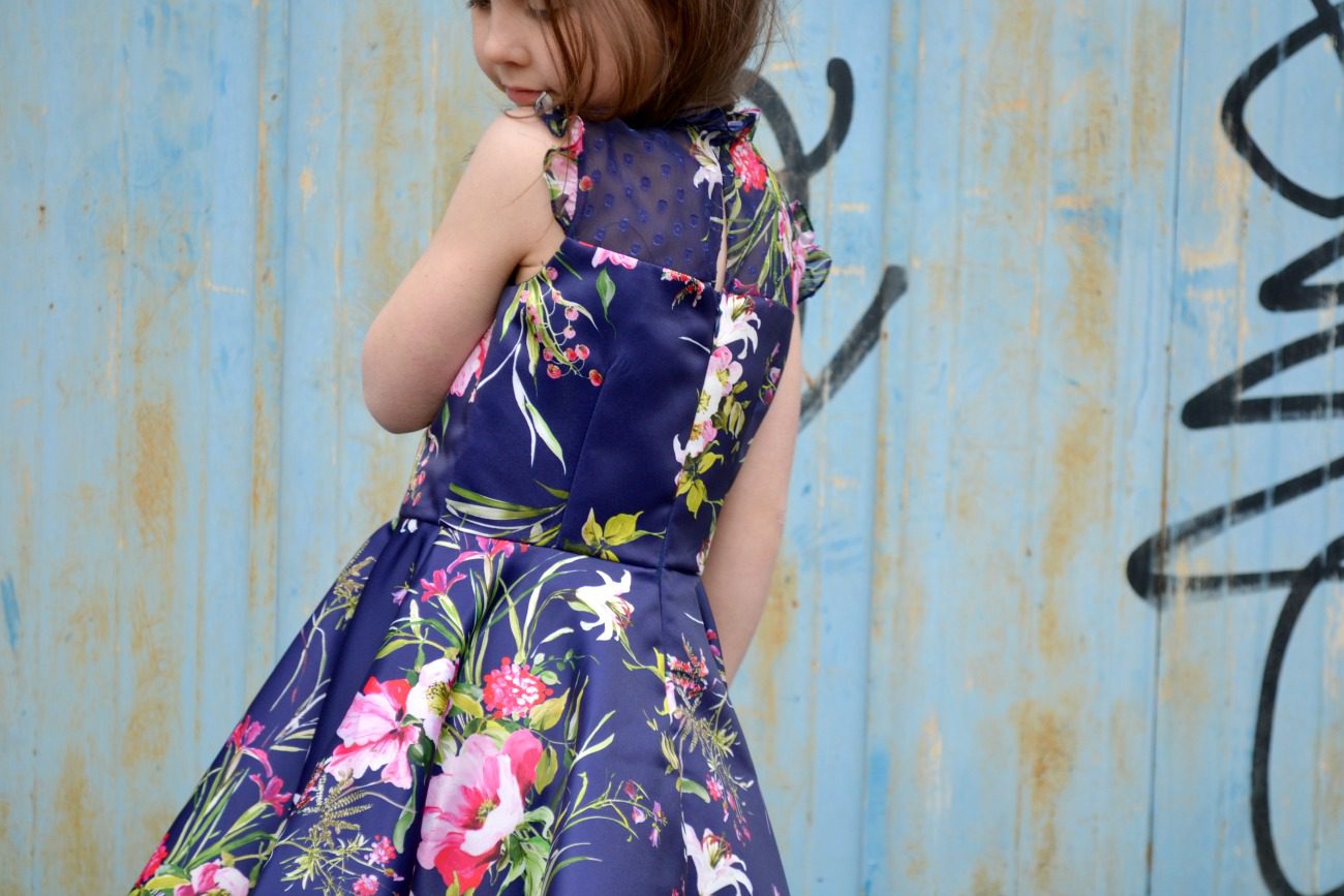 Spinning into Spring, With David Charles Luxury Girls Dresses