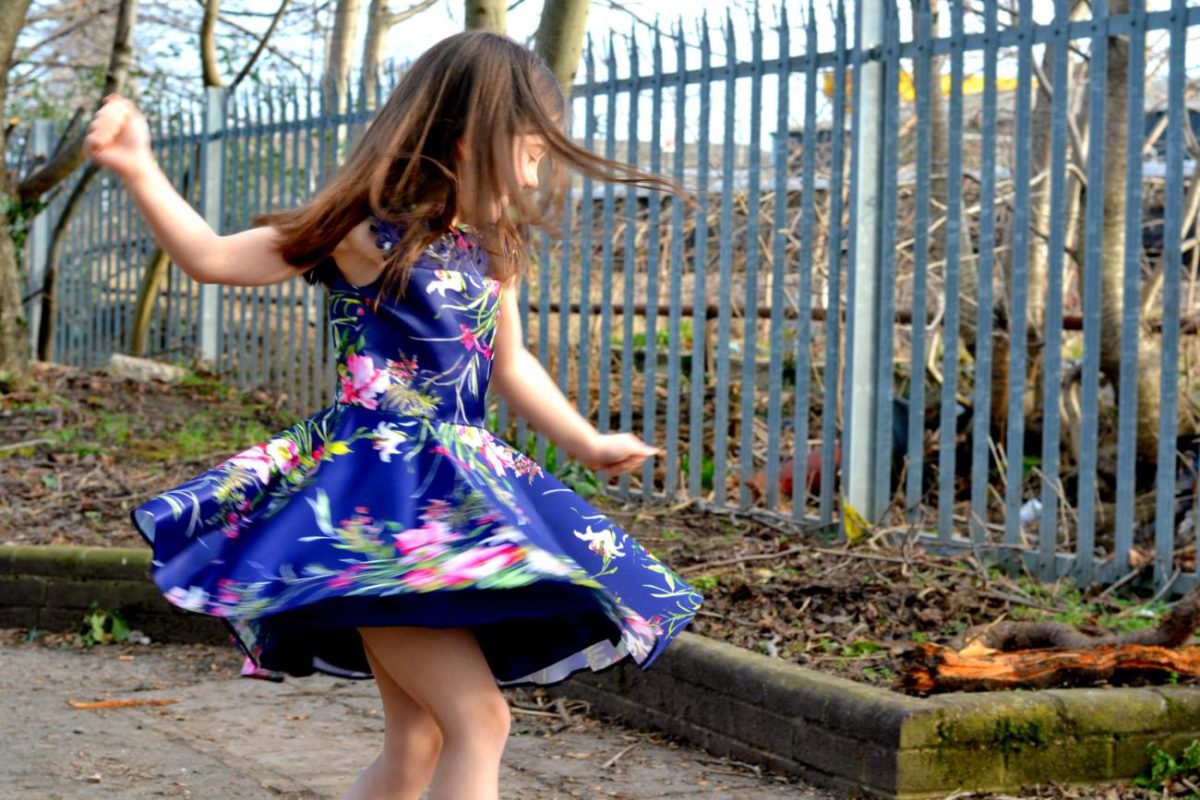 Spinning into Spring, With David Charles Luxury Girls Dresses | A Review & Giveaway